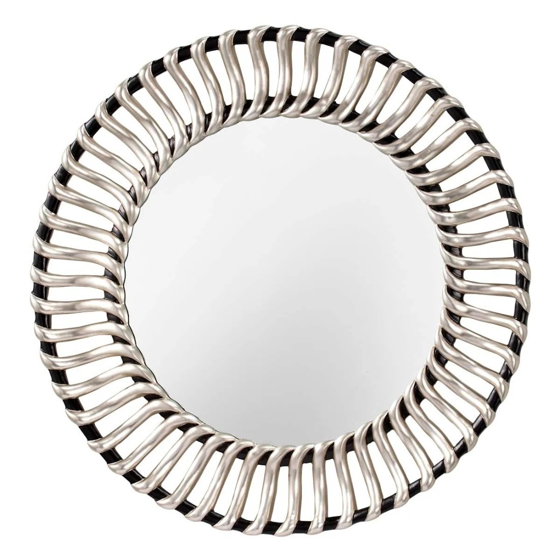Lustro Cosmo - Czarny, srebrny