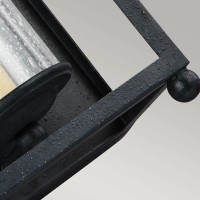 Kinkiet Declaration - 1 źródło światła - Postarzane kute żelazo