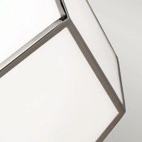 Lampa wisząca Diamond - 4 źródła światła - Polerowany nikiel