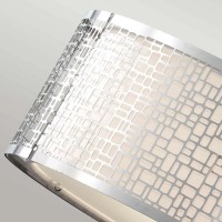 Duża lampa wisząca Joplin - 3 źródła światła - Chrom