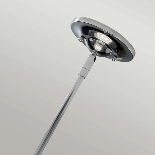 Duża lampa wisząca Joplin - 3 źródła światła - Chrom