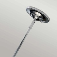 Duża lampa wisząca Joplin - 3 źródła światła - Chrom