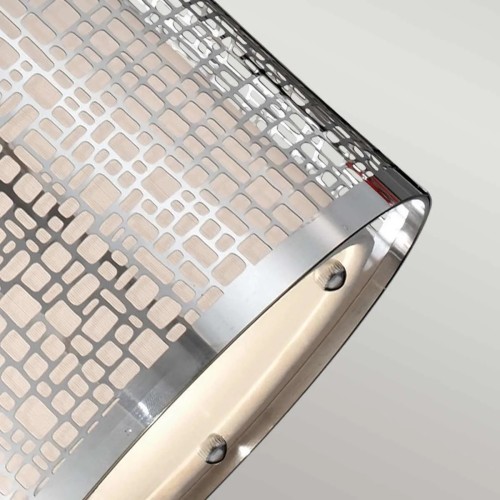 Mała lampa wisząca Joplin - 1 źródło światła - Chrom