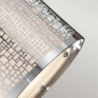 Mała lampa wisząca Joplin - 1 źródło światła - Chrom