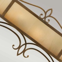 Kinkiet Justine - 2 źródła światła - Gwieździsty brąz