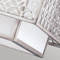 Lampa wisząca Kenney - 3 źródła światła - Srebrny