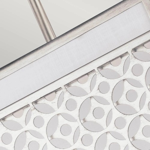 Lampa wisząca Kenney - 3 źródła światła - Srebrny