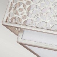 Plafon Kenney - 2 źródła światła - Srebrny