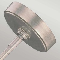 Mała lampa wisząca Kenney - 1 źródło światła - Srebrny