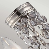 Kinkiet Malia - 2 źródła światła - Polerowany nikiel