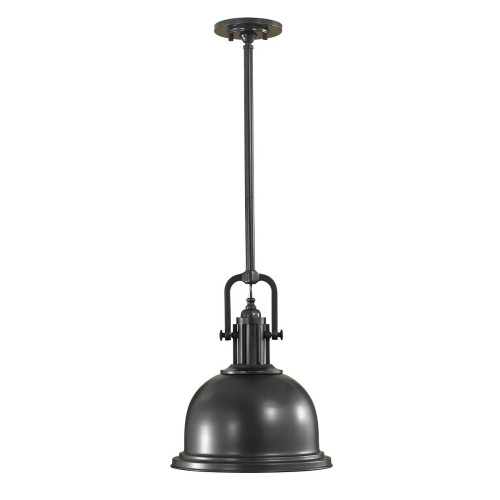 Lampa wisząca Parker Place - 1 źródło światła - Ciemnobrązowy