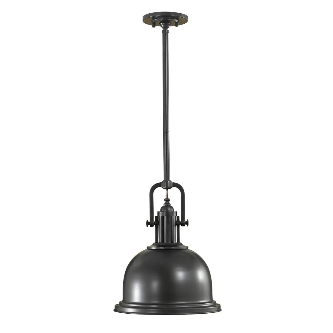 Lampa wisząca Parker Place - 1 źródło światła - Ciemnobrązowy