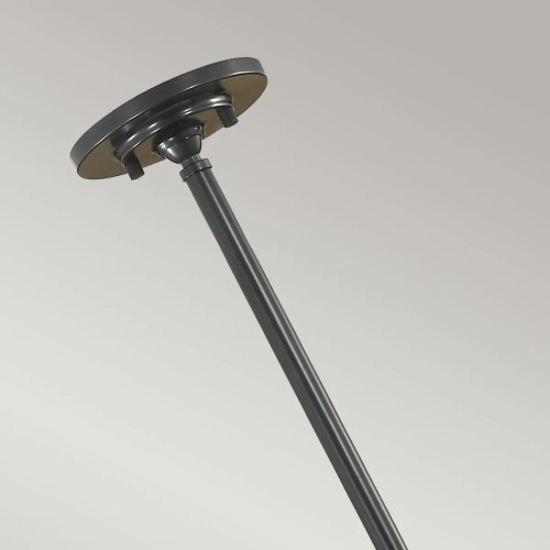 Lampa wisząca Parker Place - 1 źródło światła - Ciemnobrązowy