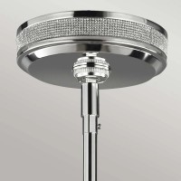 Lampa wisząca Pave - 3 źródła światła - Polerowany nikiel