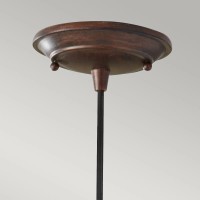 Lampa wisząca Urban Renewal - 1 źródło światła - Brązowy