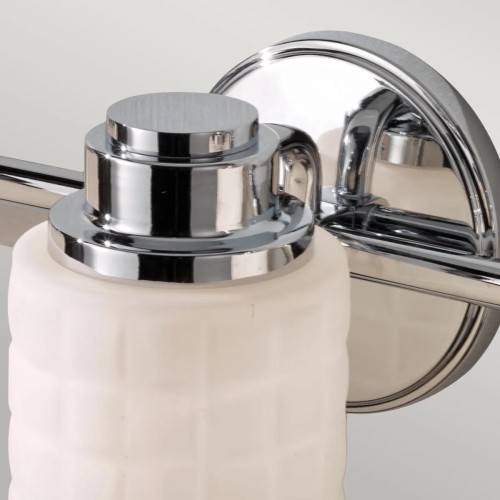 Kinkiet Wadsworth - 3 źródła światła - Polerowany chrom