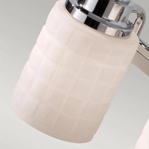 Kinkiet Wadsworth - 3 źródła światła - Polerowany chrom