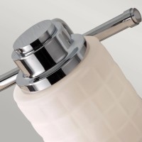 Kinkiet Wadsworth - 3 źródła światła - Polerowany chrom