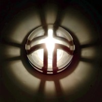 Plafon ogrodowy Frida - 1 źródło światła - Grafitowy