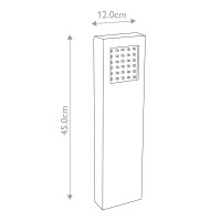 Latarnia punktowa LED Beta 17 - Matowe srebro