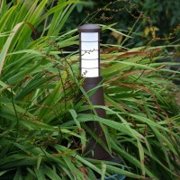 Słupek ogrodowy LED Beta - Postarzane żelazo