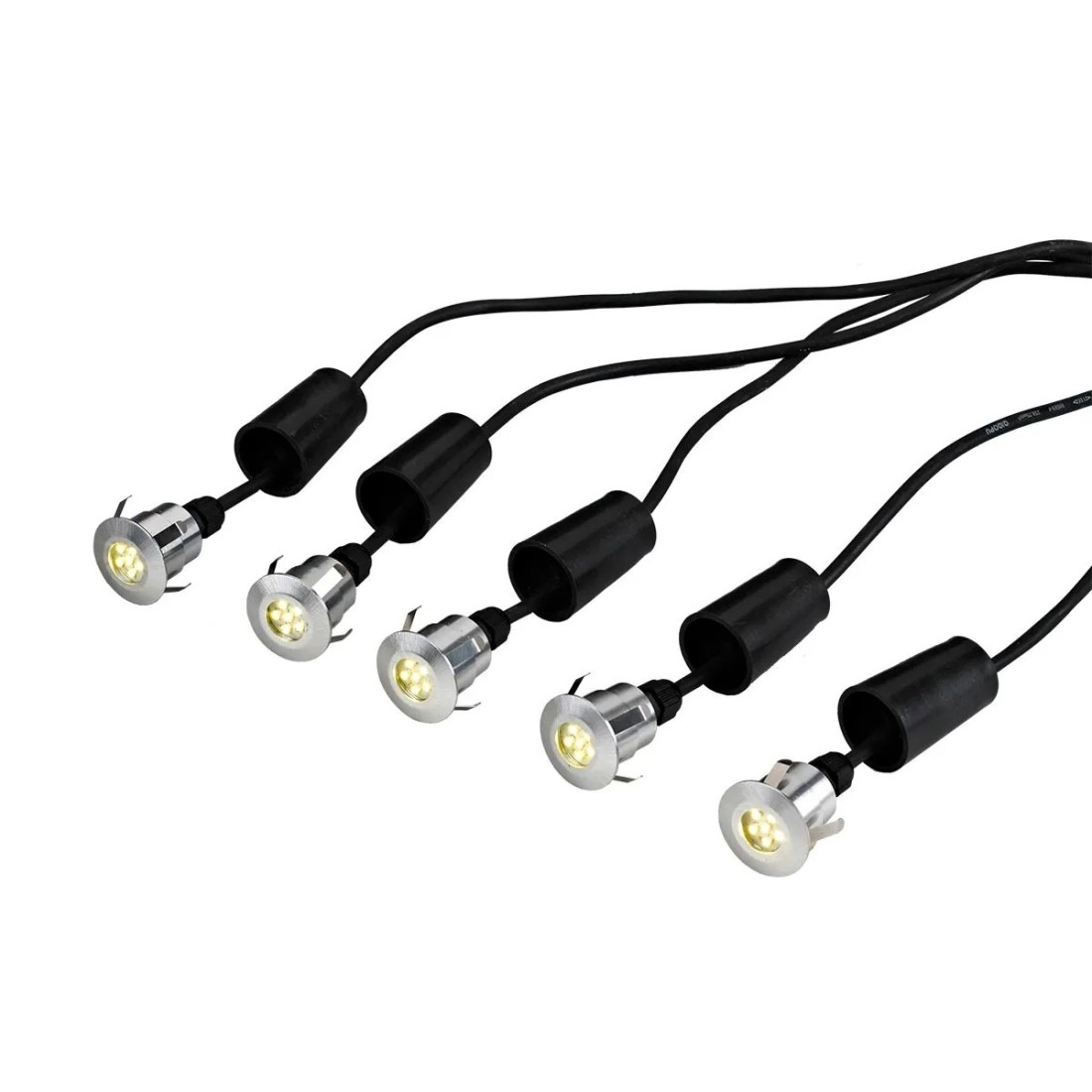 Latarnia punktowa LED Derwent - Anodowane aluminium