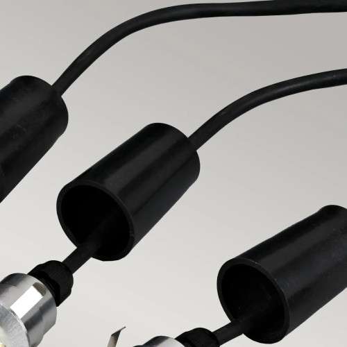 Latarnia punktowa LED Derwent - Anodowane aluminium