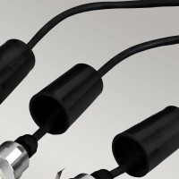 Latarnia punktowa LED Derwent - Anodowane aluminium