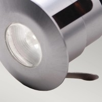 Latarnia punktowa LED Fusion - Szczotkowane aluminium