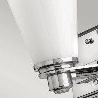 Kinkiet Avon - 1 źródło światła - Polerowany chrom