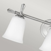 Kinkiet Blythe - 3 źródła światła - Polerowany chrom