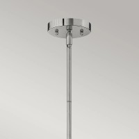 Lampa wisząca Congress - 1 źródło światła - Chrom - Wersja B