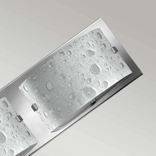 Kinkiet Daphne - 3 źródła światła - Polerowany chrom