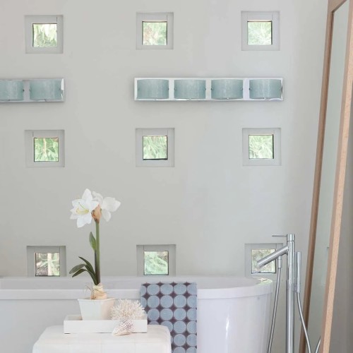 Kinkiet Daphne - 4 źródła światła - Polerowany chrom