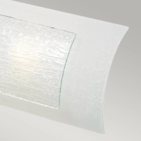 Kinkiet Duet - 3 źródła światła - Polerowany chrom