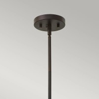 Lampa wisząca Gemma - 3 źródła światła - Vintage brązowy