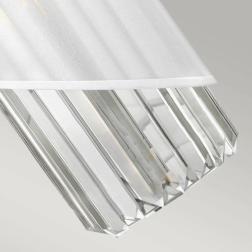 Kinkiet Gigi - 1 źródło światła - Polerowany nikiel