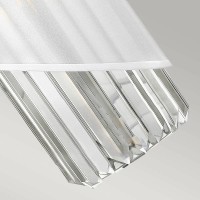 Kinkiet Gigi - 1 źródło światła - Polerowany nikiel