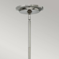 Lampa wisząca Gigi - 3 źródła światła - Polerowany nikiel