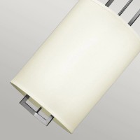 Lampa wisząca Hampton - 3 źródła światła - Antyczny nikiel