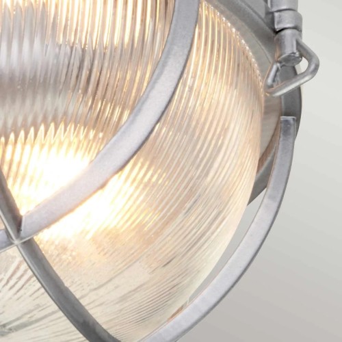 Plafon Marina - 2 źródła światła - Srebrny