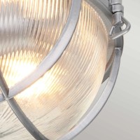 Plafon Marina - 2 źródła światła - Srebrny