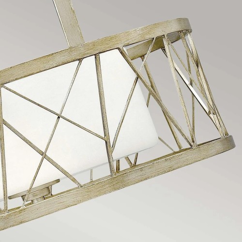 Żyrandol Nest - 3 źródła światła - Srebrny