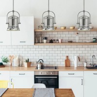 Lampa wisząca Pullman - 1 źródło światła - Szczotkowany nikiel