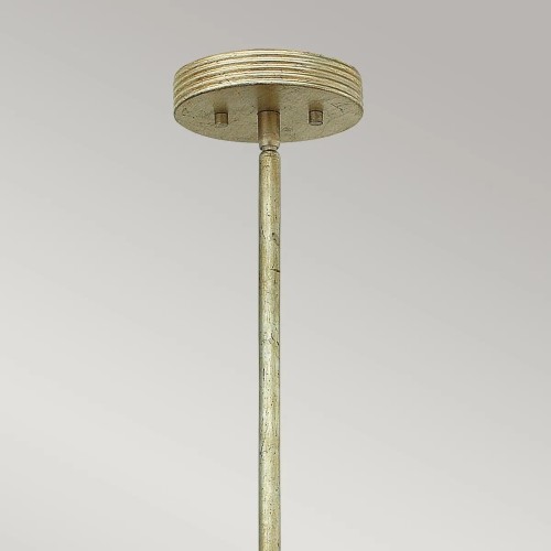 Lampa wisząca Sabina - 3 źródła światła - Srebrny