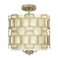 Lampa wisząca Sabina - 3 źródła światła - Srebrny