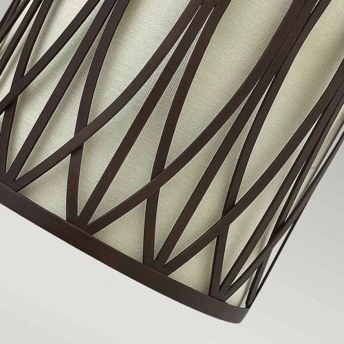 Kinkiet Walden - 2 źródła światła - Ciemnobrązowy