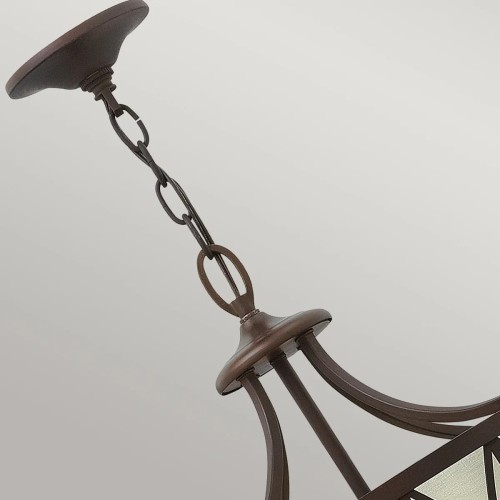 Lampa wisząca Walden - 4 źródła światła - Ciemnobrązowy