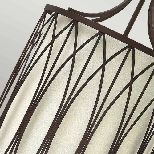 Lampa wisząca Walden - 4 źródła światła - Ciemnobrązowy