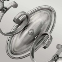 Kinkiet Yorktown - 2 źródła światła - Antyczny nikiel